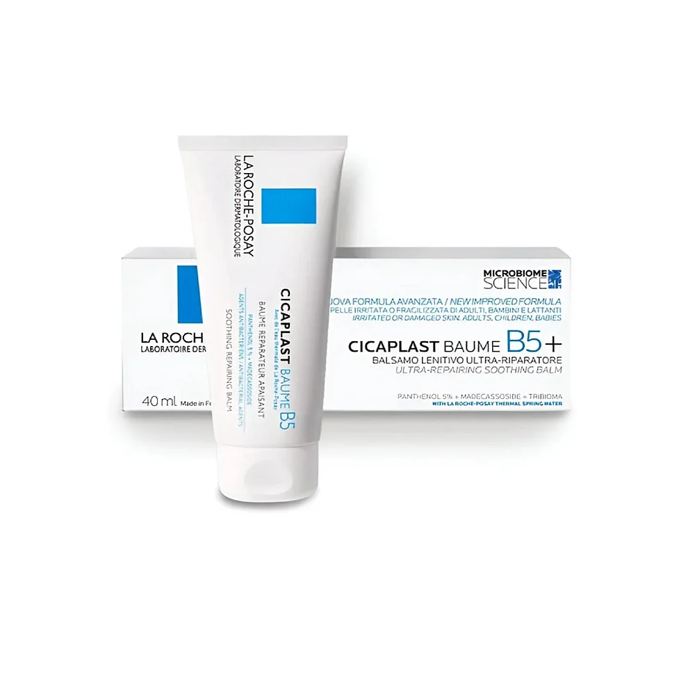 Buy La Roche Face Balm Cicaplast B5+ - 40ml online with delivery in Erbil, Sulaymaniyah, Duhok, Baghdad, Basra, Najaf, Karbala, Babil, and all over Iraq - Details 2