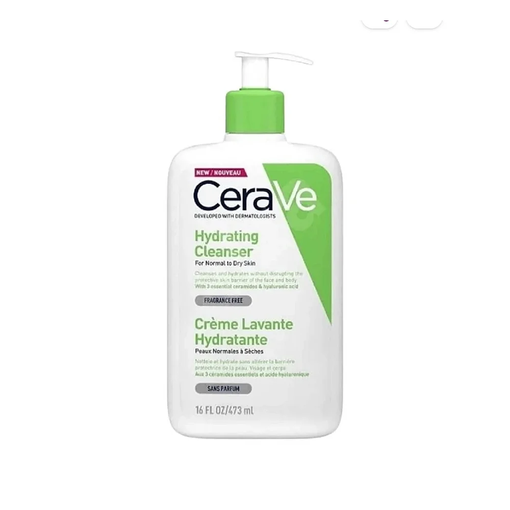 کڕینی CeraVe Hydrating Cleanser For Normal to Dry Skin - 473ml بە ئۆنلاین لەگەڵ گەیاندن بۆ هەولێر، سلێمانی، دهۆک، بەغداد، بەسرە، نەجەف، کەربەلا، بابل و هەموو عێراق - وردەکاری 2