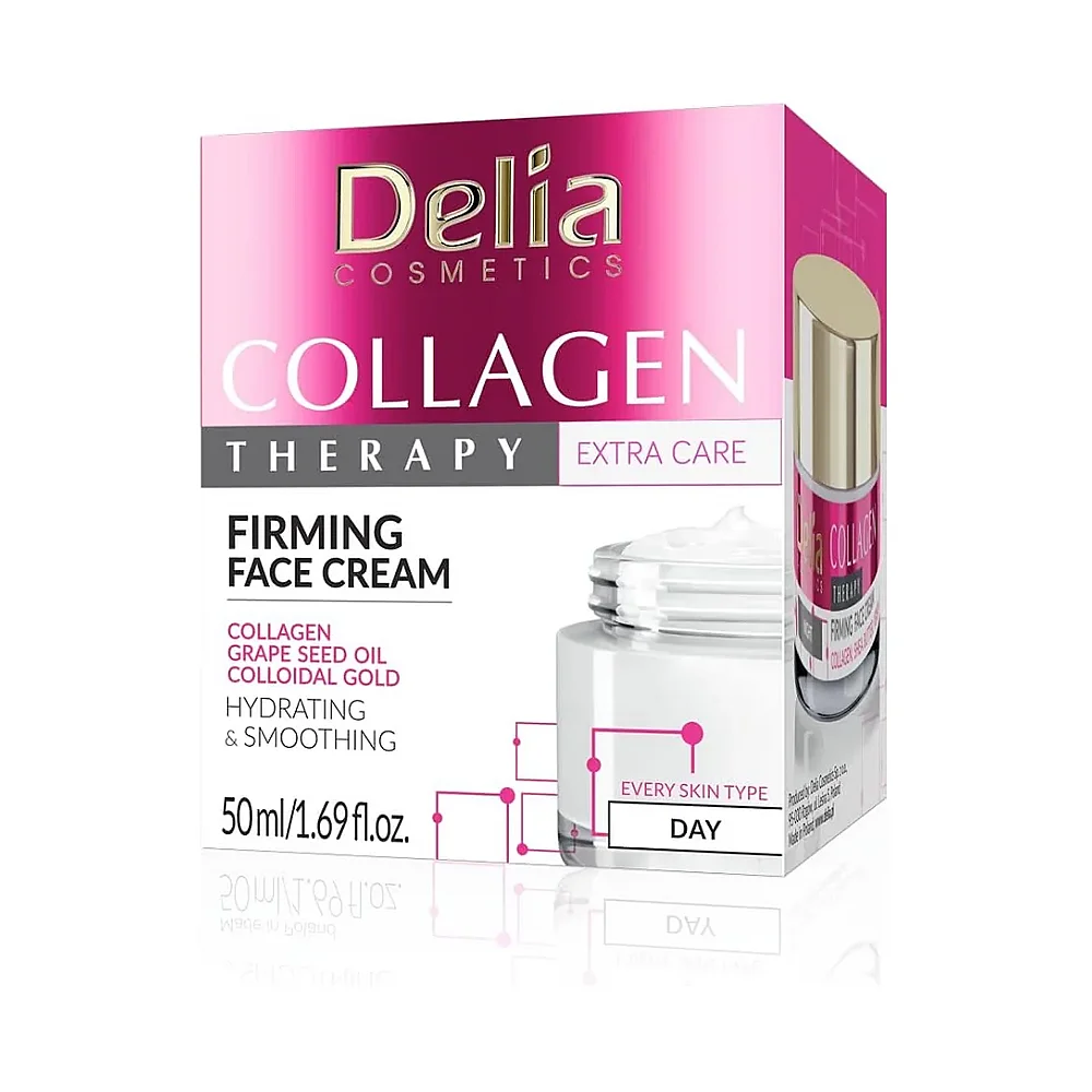 Buy Delia Cosmetics Collagen Therapy Cream - 50ml online with delivery in Erbil, Sulaymaniyah, Duhok, Baghdad, Basra, Najaf, Karbala, Babil, and all over Iraq - Details 2