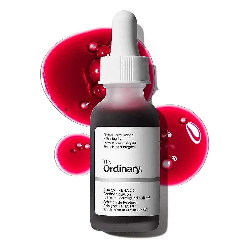 Buy The Ordinary AHA 30% + BHA 2% Peeling Solution - 30ml online with delivery in Erbil, Sulaymaniyah, Duhok, Baghdad, Basra, Najaf, Karbala, Babil, and all over Iraq