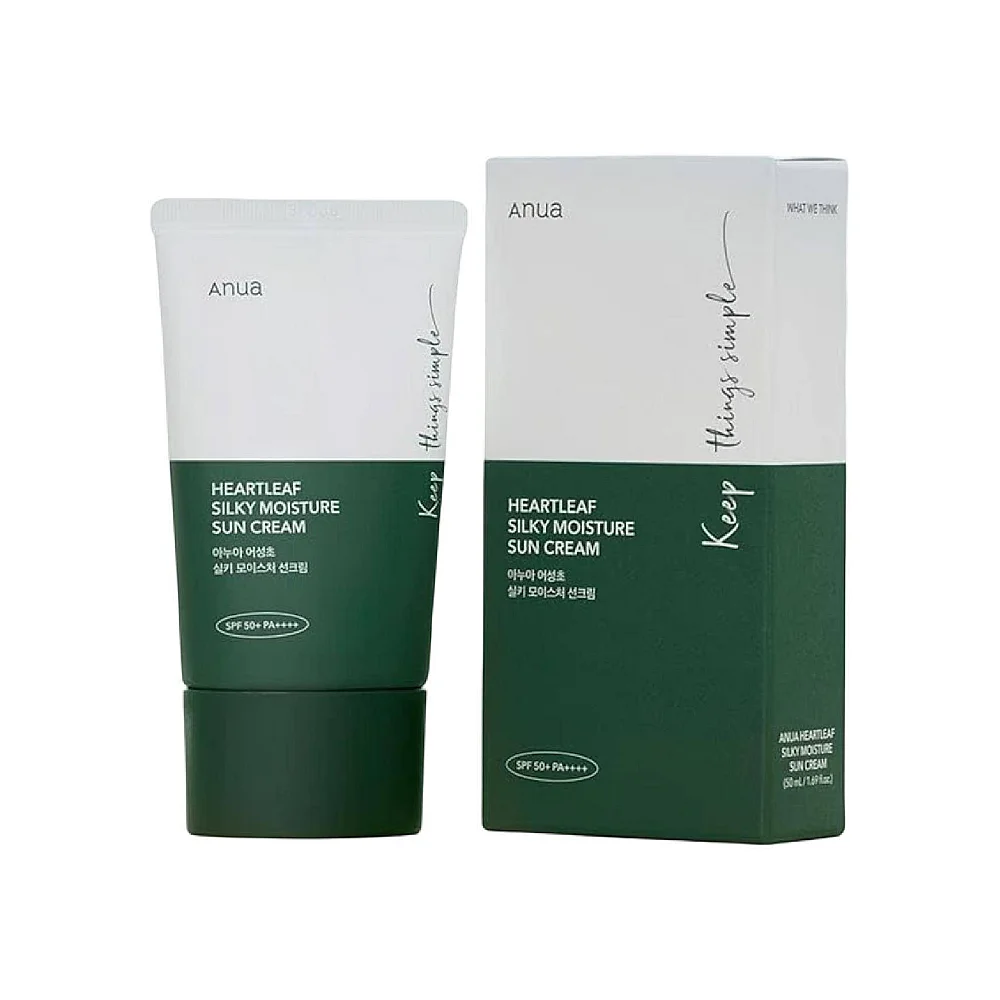Buy Anua Heartleaf Silky Moisture Sunscreen - 50ml online with delivery in Erbil, Sulaymaniyah, Duhok, Baghdad, Basra, Najaf, Karbala, Babil, and all over Iraq - Details 3