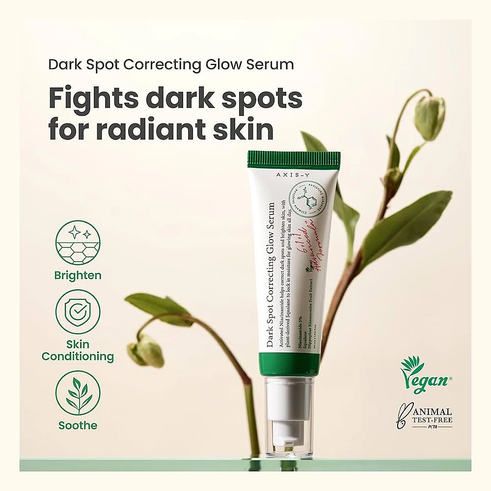 Buy AXIS-Y Dark Spot Correcting Glow Serum - 50ml online with delivery in Erbil, Sulaymaniyah, Duhok, Baghdad, Basra, Najaf, Karbala, Babil, and all over Iraq - Details 2
