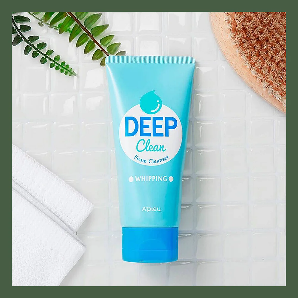 کڕینی A'pieu Deep Clean Foam Cleanser Whipping - 130ml بە ئۆنلاین لەگەڵ گەیاندن بۆ هەولێر، سلێمانی، دهۆک، بەغداد، بەسرە، نەجەف، کەربەلا، بابل و هەموو عێراق