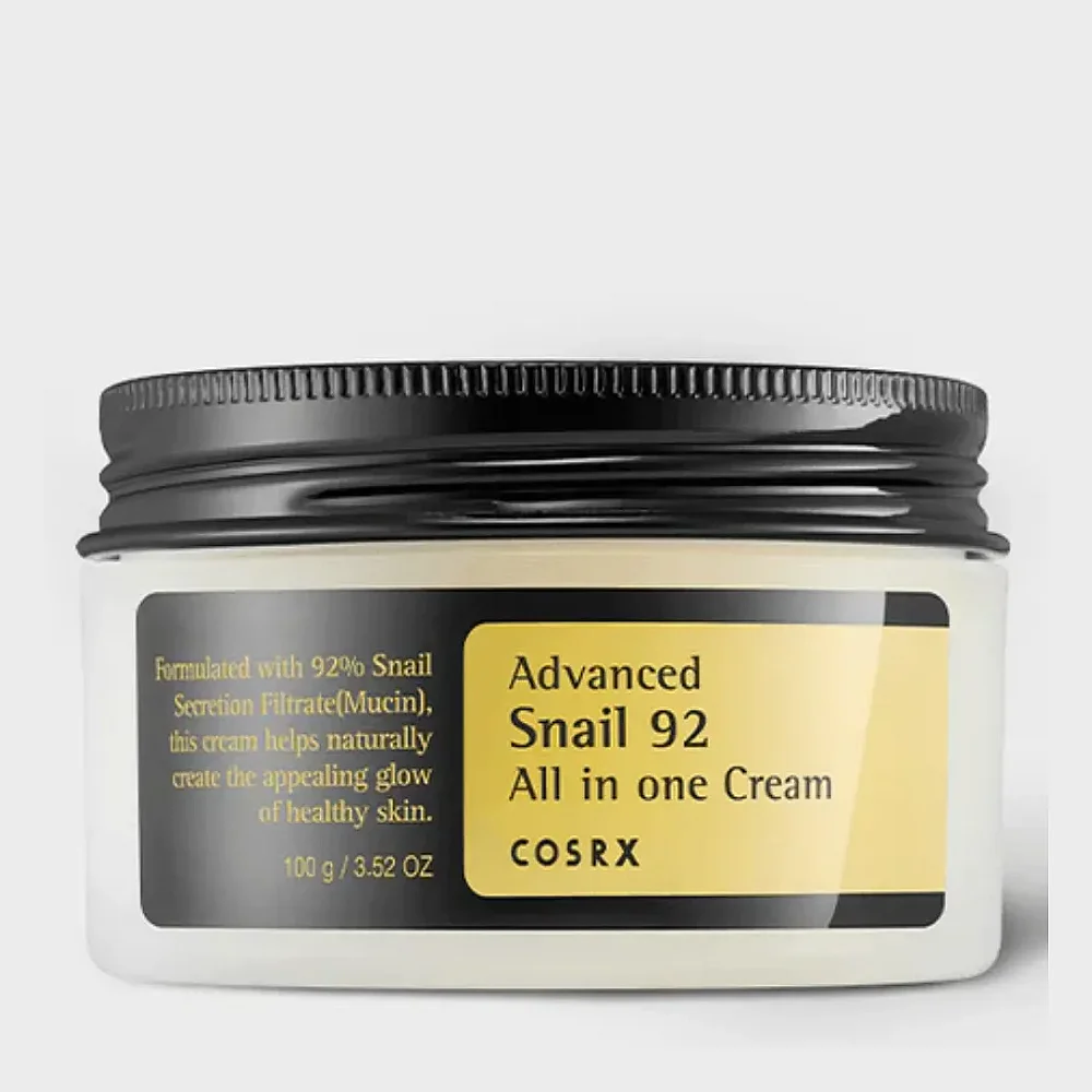 شراء كريم COSRX Advanced Snail 92 All in One - 100 جرام أونلاين مع توصيل في أربيل، السليمانية، دهوك، بغداد، البصرة، النجف، كربلاء، بابل وجميع أنحاء العراق