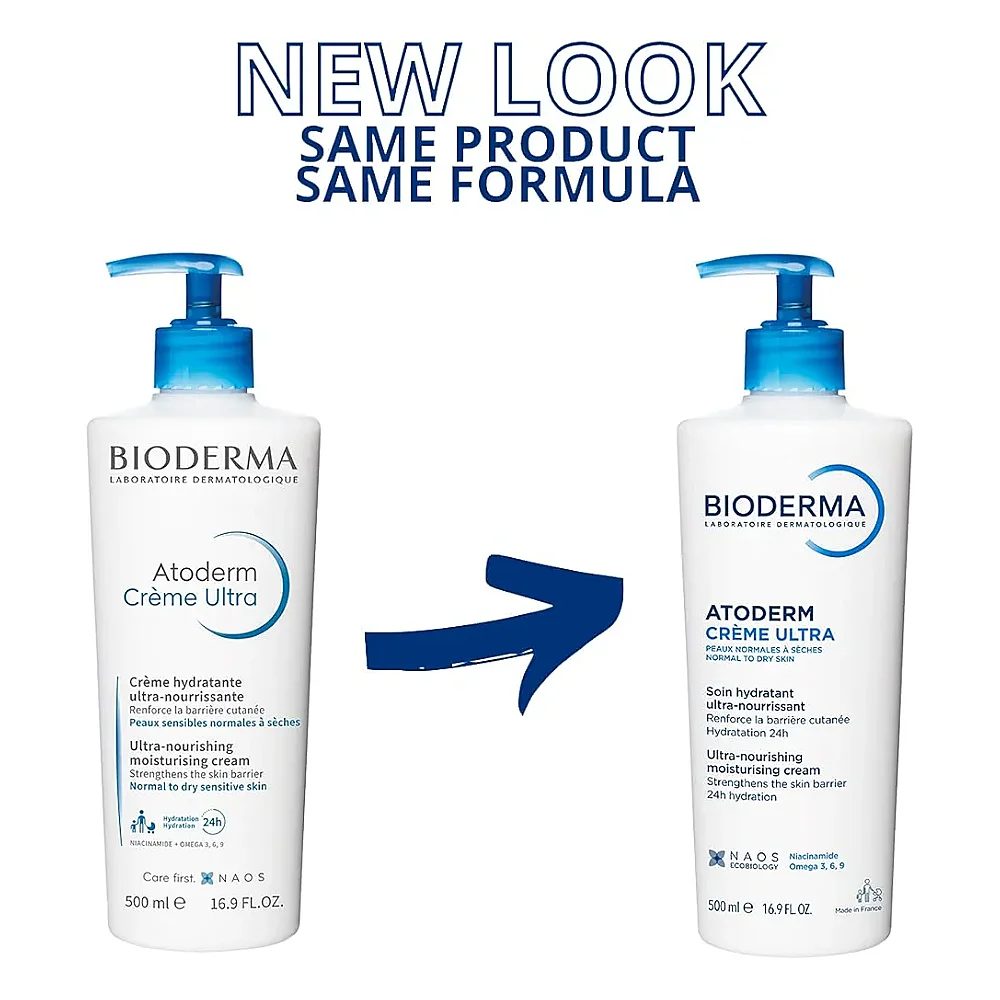 Buy Bioderma Atoderm Ultra Moisturizing Cream - 500ml online with delivery in Erbil, Sulaymaniyah, Duhok, Baghdad, Basra, Najaf, Karbala, Babil, and all over Iraq - Details 2