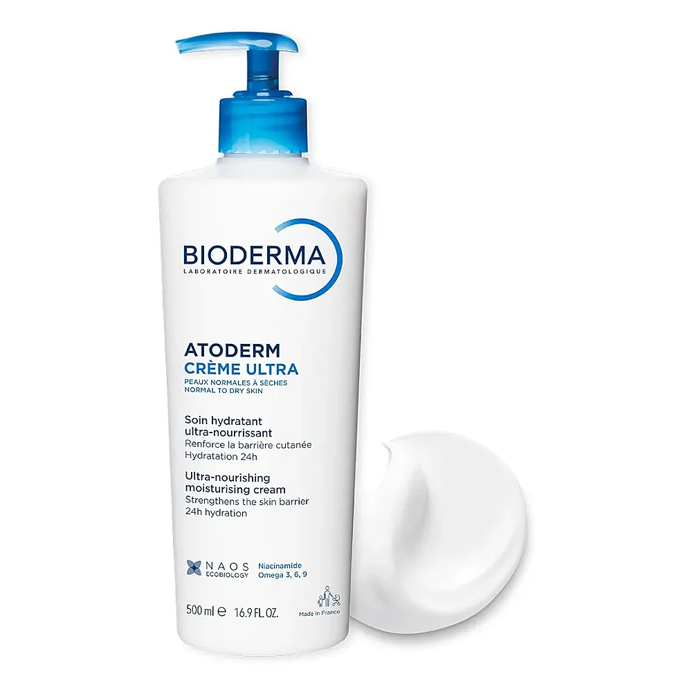 Buy Bioderma Atoderm Ultra Moisturizing Cream - 500ml online with delivery in Erbil, Sulaymaniyah, Duhok, Baghdad, Basra, Najaf, Karbala, Babil, and all over Iraq - Details 3