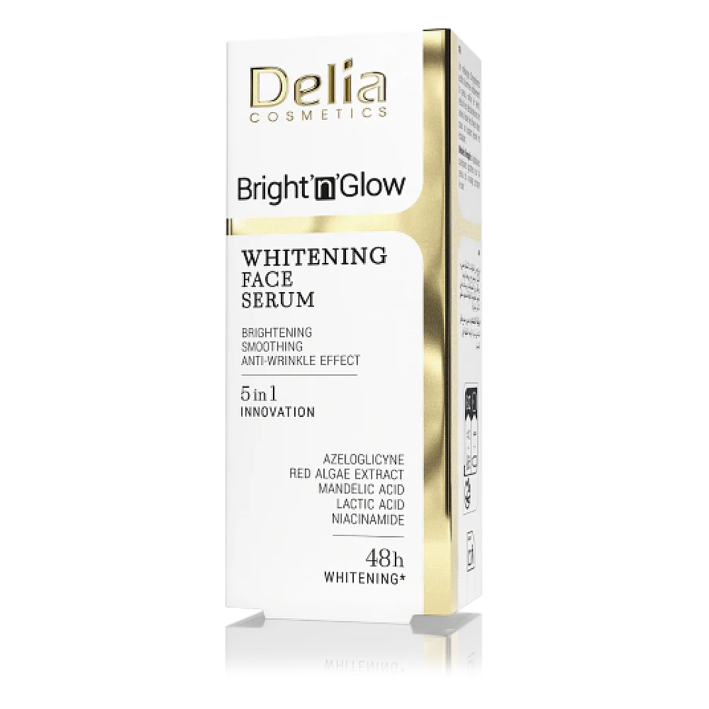Buy Delia Bright'n'Glow Brightening Face Serum, 30 ml online with delivery in Erbil, Sulaymaniyah, Duhok, Baghdad, Basra, Najaf, Karbala, Babil, and all over Iraq