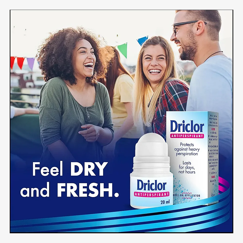 Buy Driclor Antiperspirant Roll-On 20ml online with delivery in Erbil, Sulaymaniyah, Duhok, Baghdad, Basra, Najaf, Karbala, Babil, and all over Iraq - Details 3