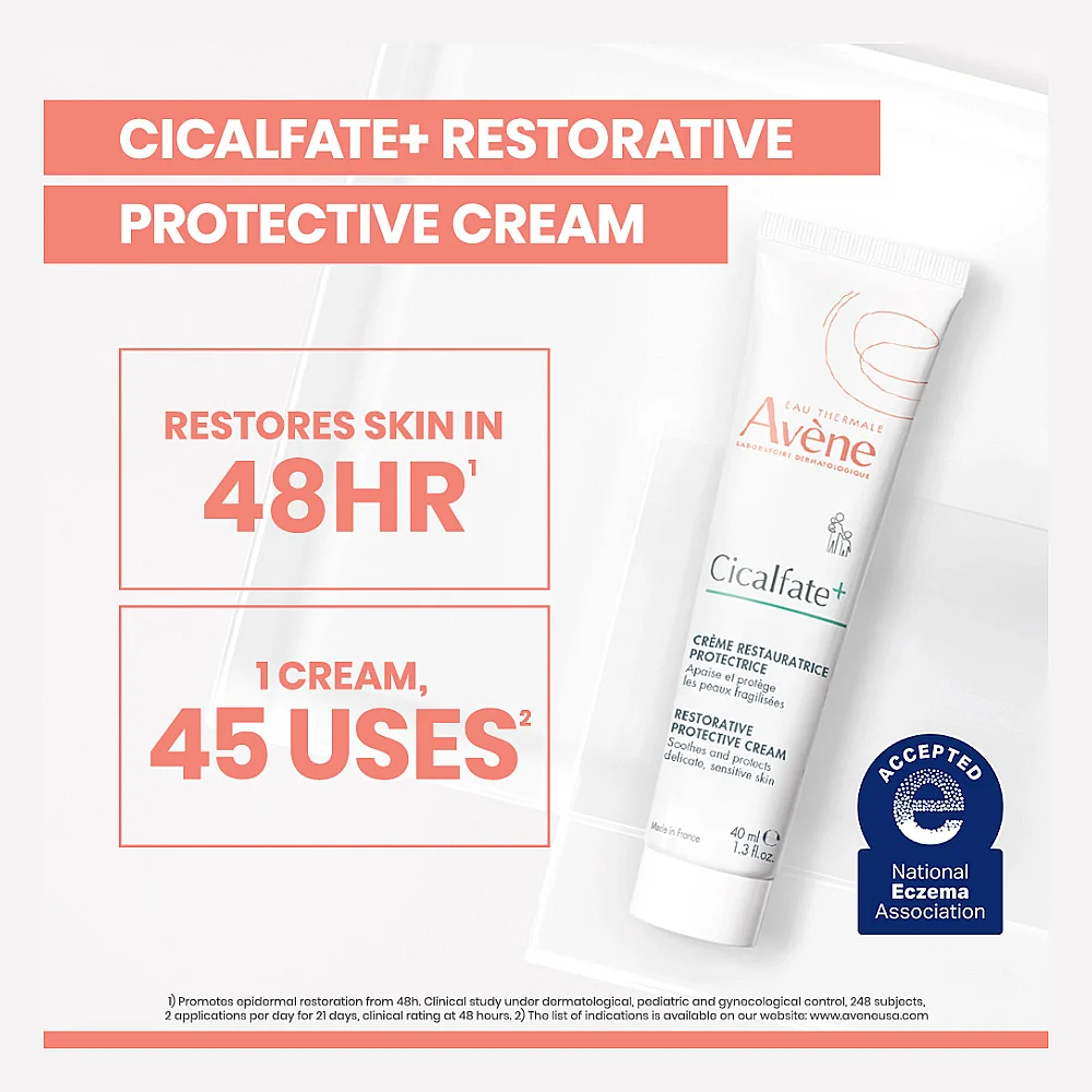 Buy Avène Cicalfate+ Restorative Protective Cream (40 ml) online with delivery in Erbil, Sulaymaniyah, Duhok, Baghdad, Basra, Najaf, Karbala, Babil, and all over Iraq - Details 2
