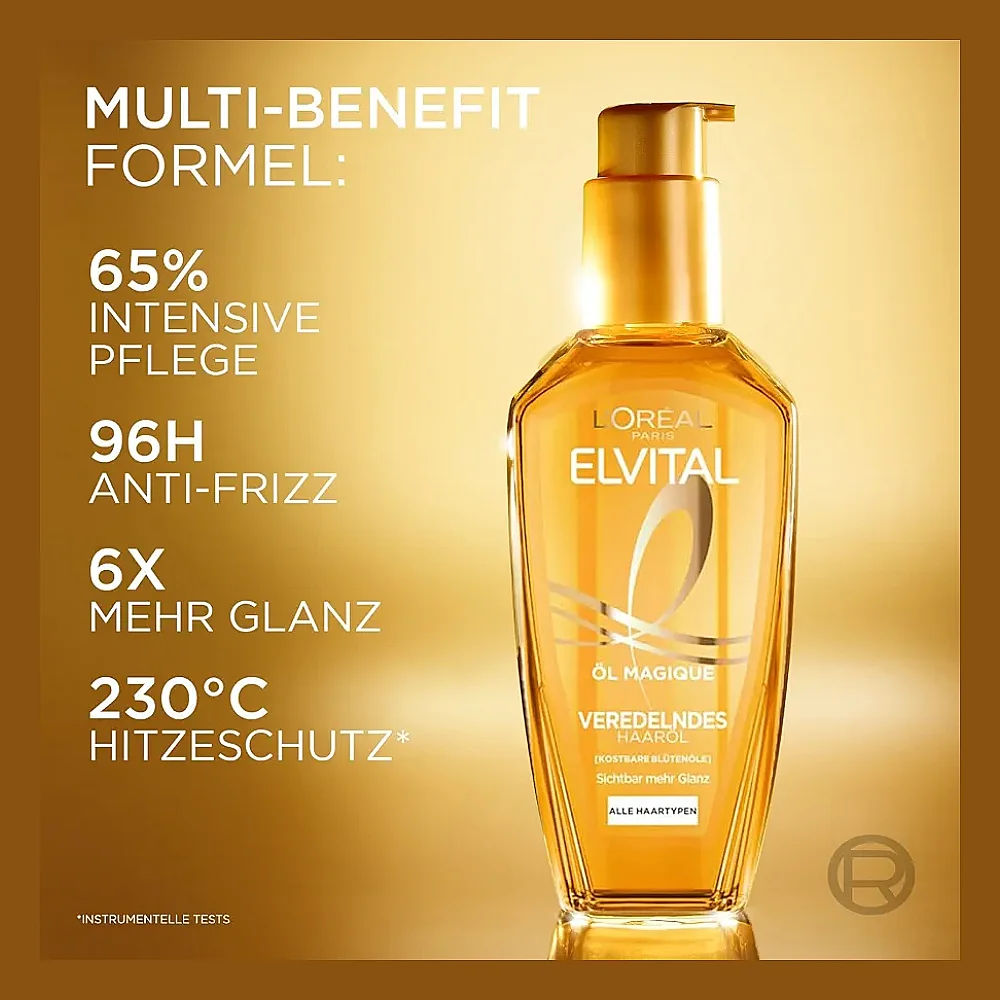 Buy Loreal Paris Elvital Extraordinary Oil - Nourishing Hair Treatment online with delivery in Erbil, Sulaymaniyah, Duhok, Baghdad, Basra, Najaf, Karbala, Babil, and all over Iraq - Details 4