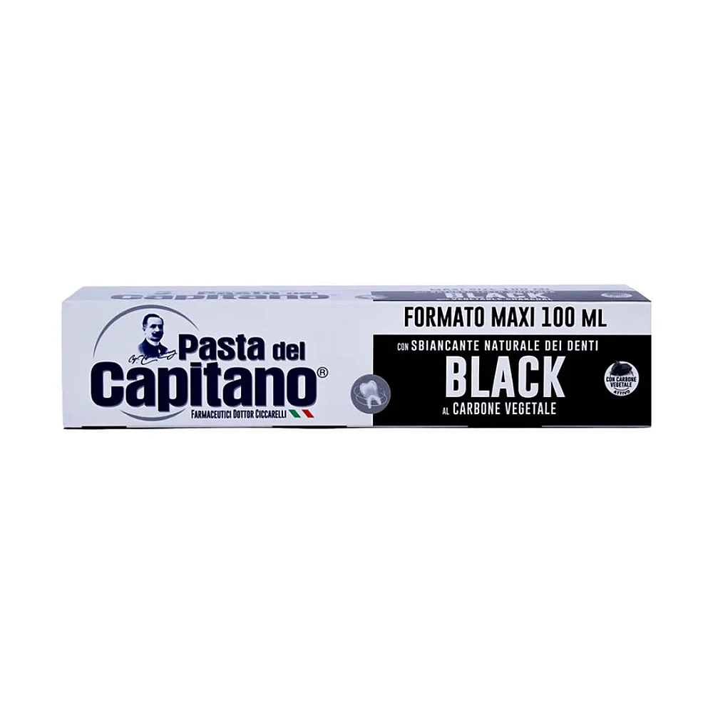 Buy Capitano Natural Charcoal Whitening Toothpaste - 100ml online with delivery in Erbil, Sulaymaniyah, Duhok, Baghdad, Basra, Najaf, Karbala, Babil, and all over Iraq - Details 3