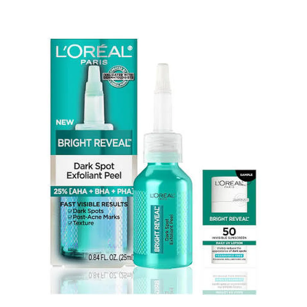 Buy Loreal Paris Bright Reveal Dark Spot Exfoliant Peel online with delivery in Erbil, Sulaymaniyah, Duhok, Baghdad, Basra, Najaf, Karbala, Babil, and all over Iraq